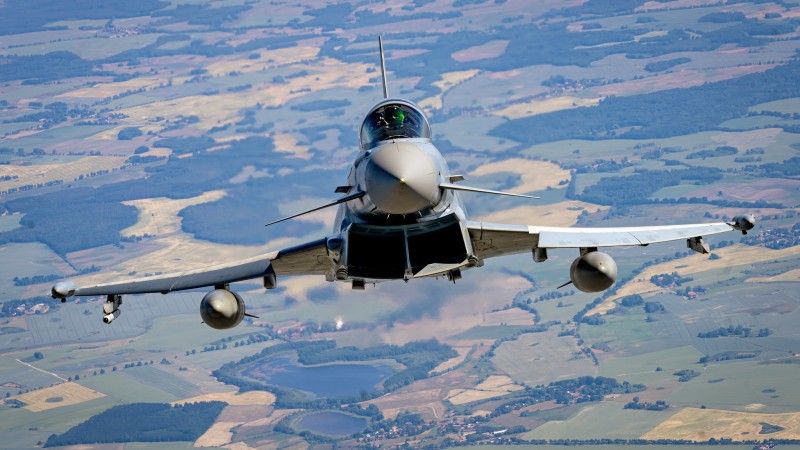 Niemiecki Eurofighter, takie samoloty będą przenosić rakiety Meteor