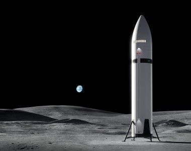 SpaceX, Elon Musk, Starship, Starship HLS, Księżyc, lądowanie na Księżycu