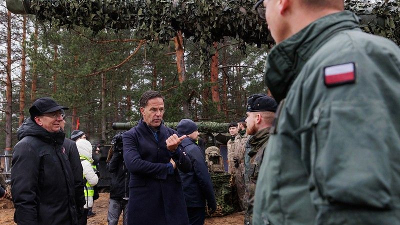 NATO Mark Rutte Resolute Warrior 2024