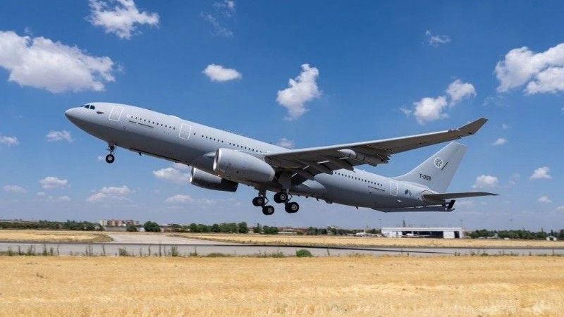 Airbus A330 MRTT z międzynarodowej jednostki MMF.