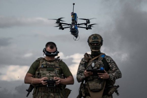 ukraina wojsko wojna drony
