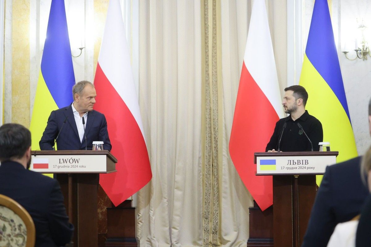 Tusk powitał Zełenskiego w Lublinie. Tematem wizyta w USA