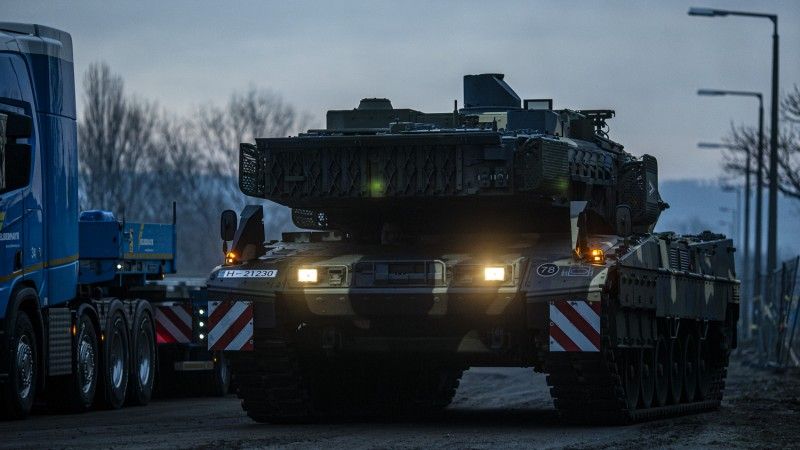 Węgierski czołg podstawowy Leopard2A7HU.