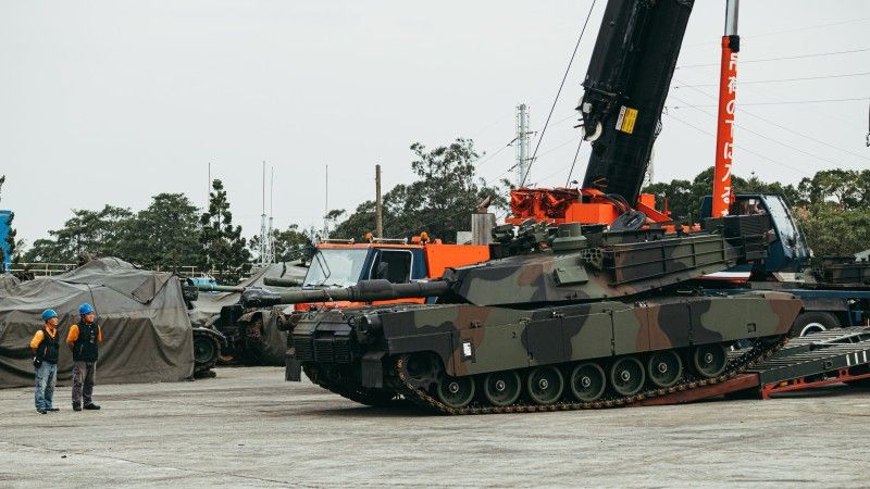 Tajwański czołg podstawowy M1A2T.