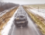 Abrams w obiektywie rosyjskiego drona FPV