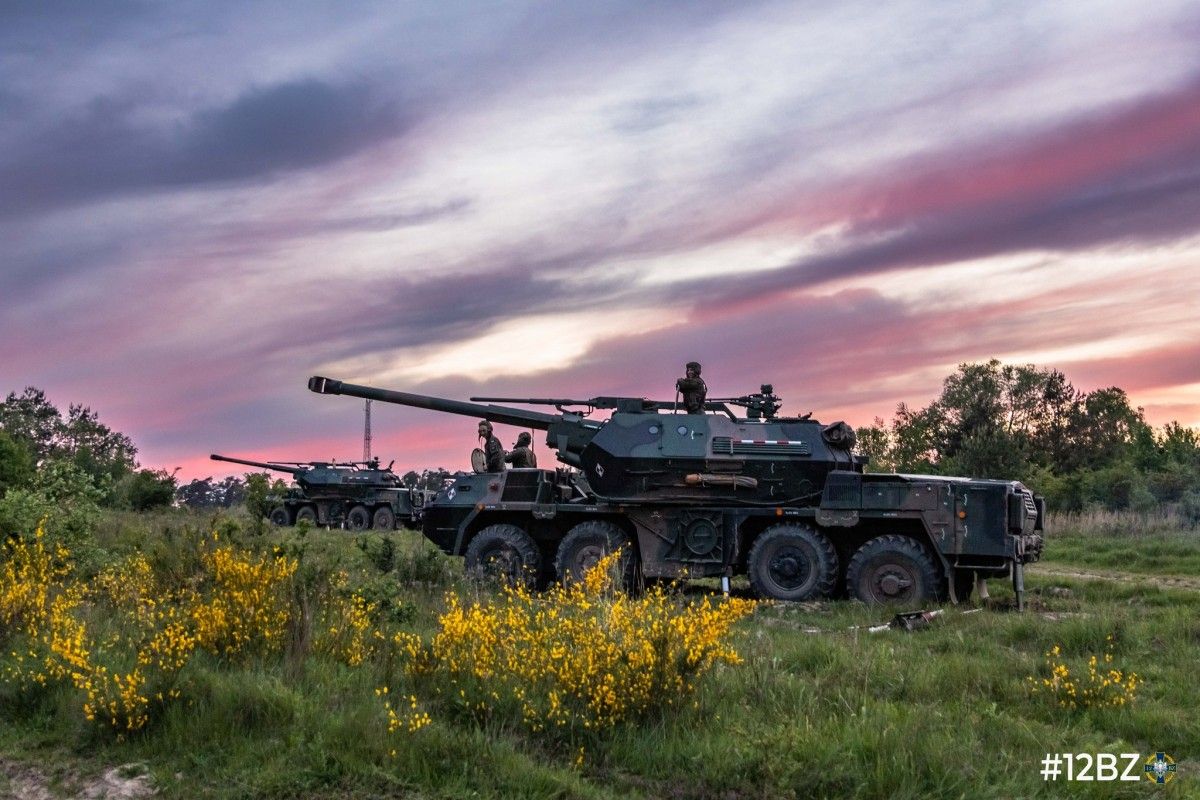 Dany huczą na poligonie