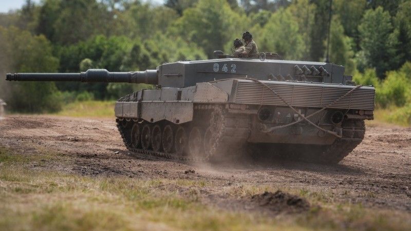 Czeski Leopard 2A4.