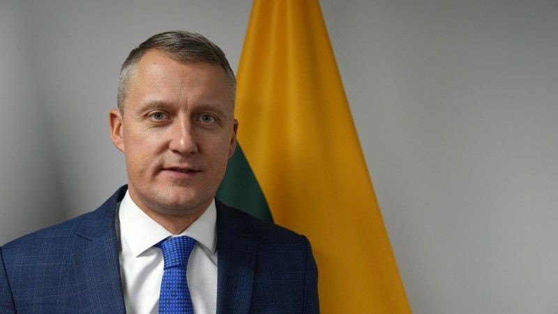 Żygimantas Vaicziunas, minister energetyki Litwy