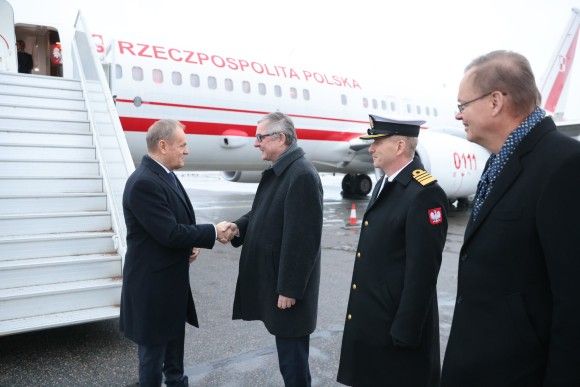 Donald Tusk w Helskinkach