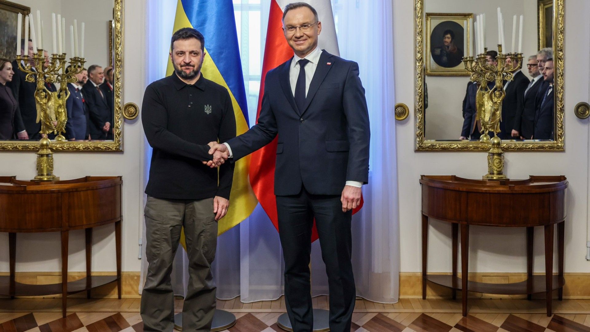 Spotkanie prezydentów Dudy i Zełenskiego. Wołyń głównym tematem