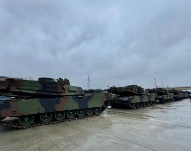 Czołgi M1A2 Abrams Sep v 3 w Gdyni