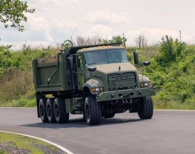 Mack Defense, wywrotka, wywrotki, M917A3, Heavy Dump Trukc