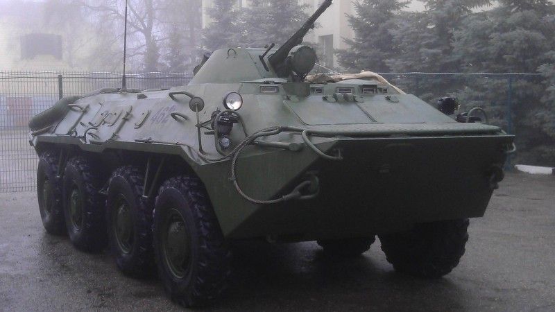 Kołowy transporter opancerzony BTR-70DI (Zdjęcie Poglądowe).