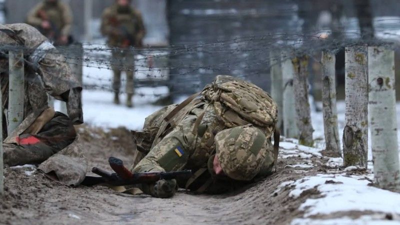 ukraina wojsko żołnierz szkolenie wojna inwazja