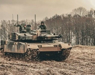 Zapoznanie żołnierzy 9 Brygady Kawalerii Pancernej z nowymi czołgami K2GF Black Panther na niezwykle urokliwym zimowym poligonie.