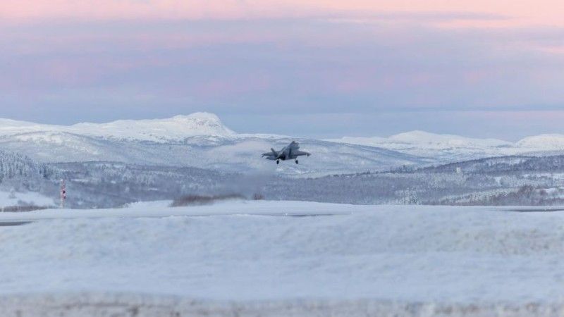 F-35A Lightning II uczestniczący w NATO Air Policing