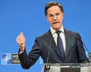 Sekretarz generalny NATO Mark Rutte