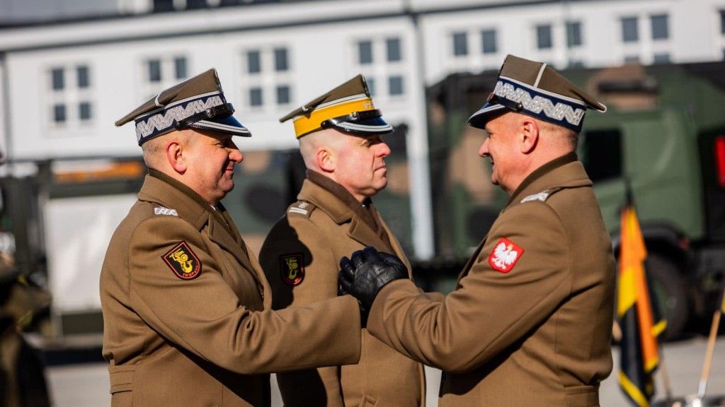 Zmiana na czele 1. Warszawskiej Brygady Pancernej