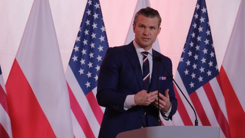 Sekretarz obrony USA Pete Hegseth