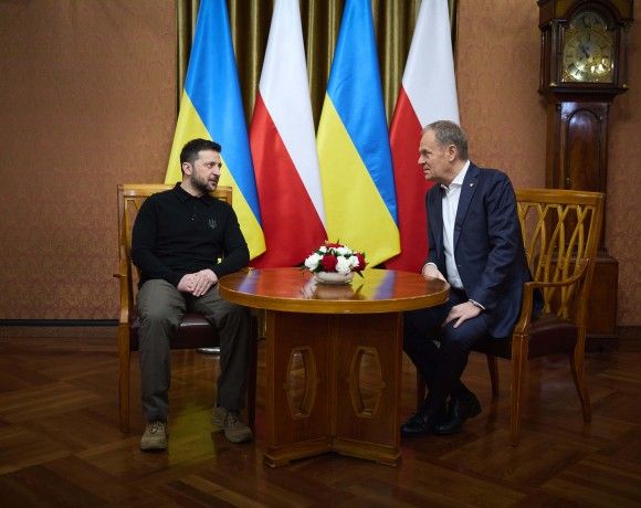 Żeleński ukraina tusk polska wojna