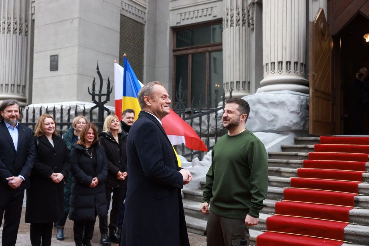 Zełenski do Tuska: Razem pokonamy odwiecznego wroga