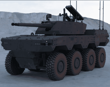 Miilrem, IDEX 2025, Havoc 8x8 rcv, ugv, BPL, bezzałogowa platforma, robot lądowy