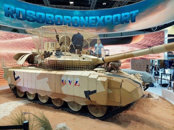 IDEX 2025: Rosyjski T-90MS