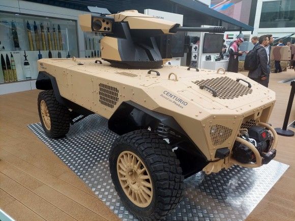 IDEX 2025: Lądowy robot Centurio (oferta KNDS)