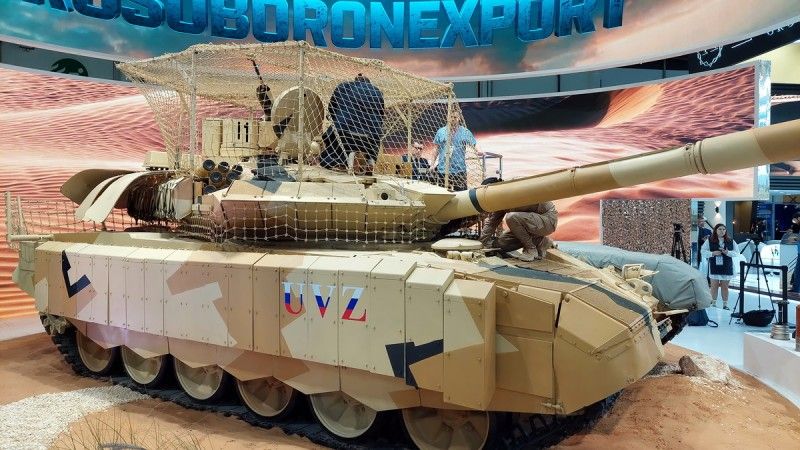 IDEX 2025: Rosyjski T-90MS