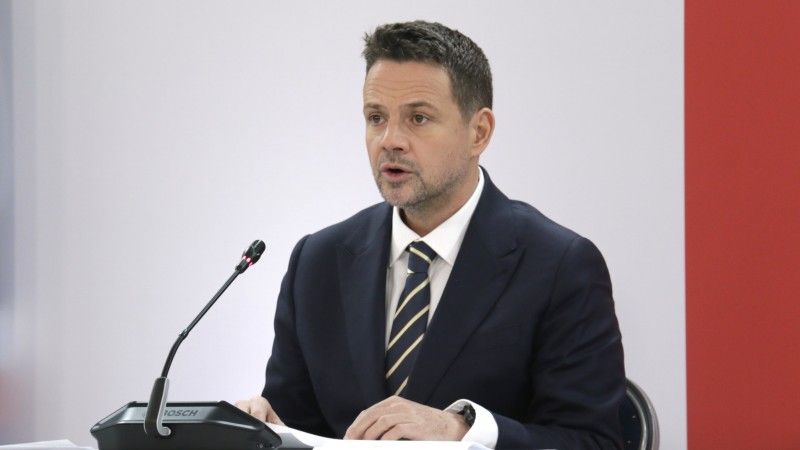 Prezydent Warszawy, kandydat KO w wyborach prezydenckich Rafał Trzaskowski