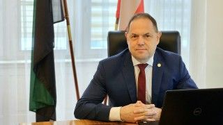 Prezes PGG Łukasz Deja