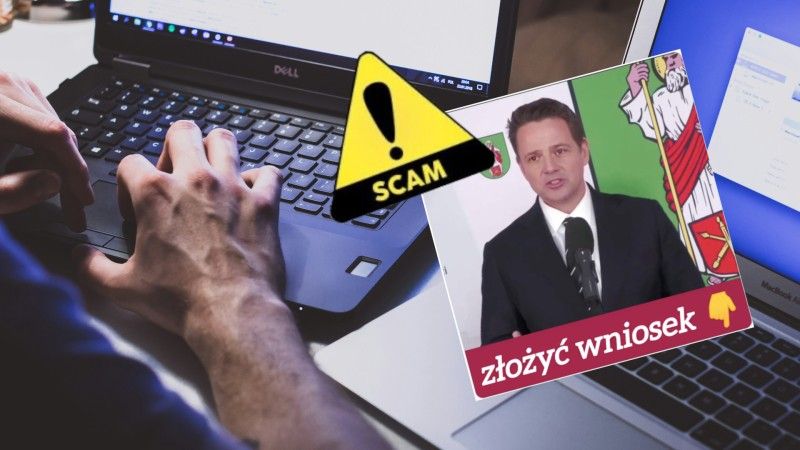 W sieci pojawił się film z prezydentem Warszawy rzekomo reklamującym organ pomagający w odzyskaniu środków wyłudzonych przez oszustów. Jest to deepfake.