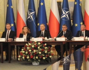 Prezydent Andrzej Duda otworzył posiedzeie RBN