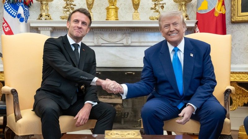 Spotkanie Trump-Macron