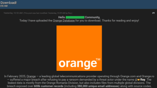 Cyberprzestępca o pseudonimie „Rey” poinformował o incydencie