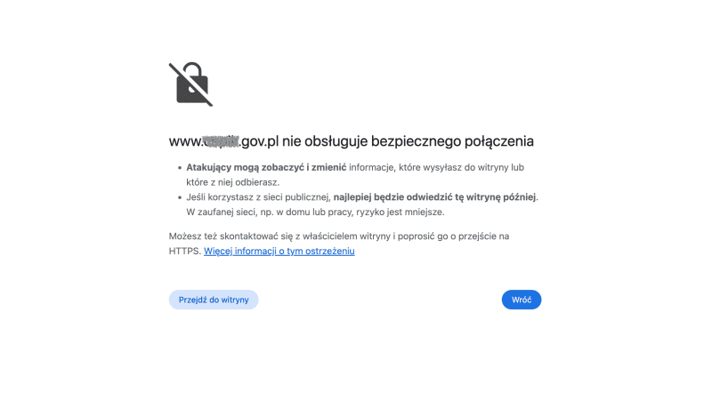 CEPiK.gov.pl certyfikat SSL