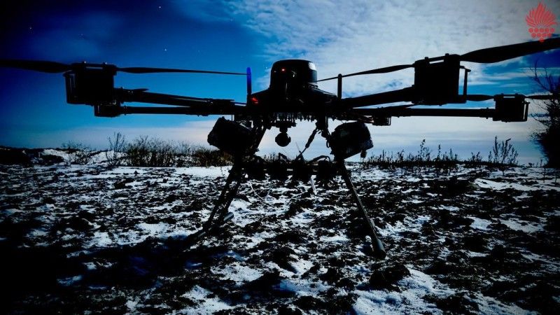 Bombowy dron klasy Baba Jaga