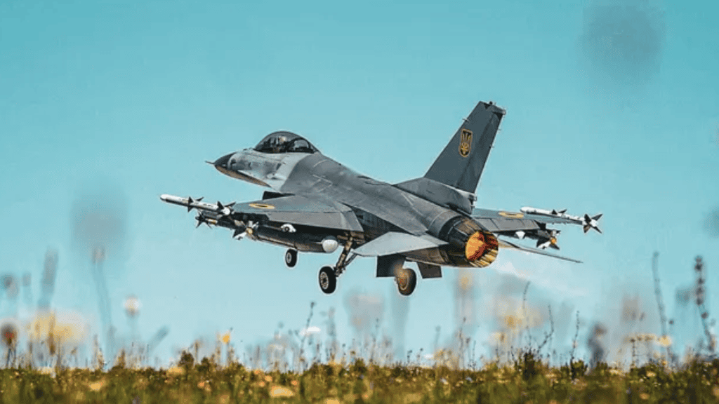 Ukraińskie F-16 tracą wsparcie USA