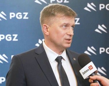 Arkadiusz Bąk, członek zarządu Polskiej Grupy Zbrojeniowej.