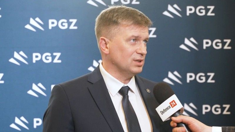 Arkadiusz Bąk, członek zarządu Polskiej Grupy Zbrojeniowej.