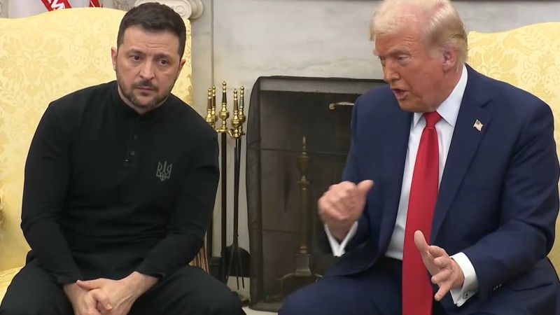 Trump Zełenski usa ukraina