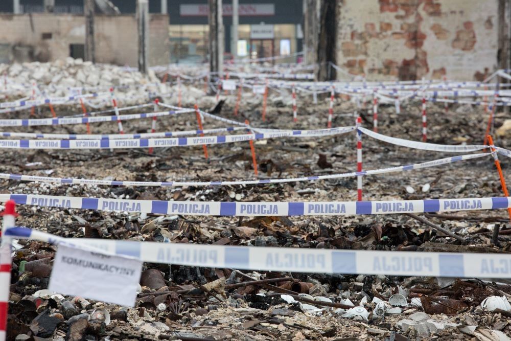 Wystartował proces w sprawie podpaleń na zlecenie Rosji. W tle pożar hali przy Marywilskiej