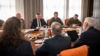 The Deputy Minister of National Defence, Paweł Bejda, met with the CEO of the Turkish company Makine ve Kimya Endustrisi A. S. (MKE), Ilhami Keles. (MKE), Ilhami Kelesem