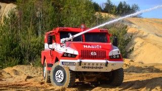 hasici, triton, tatra, waran, psp, opancerzony wóz gaśniczy