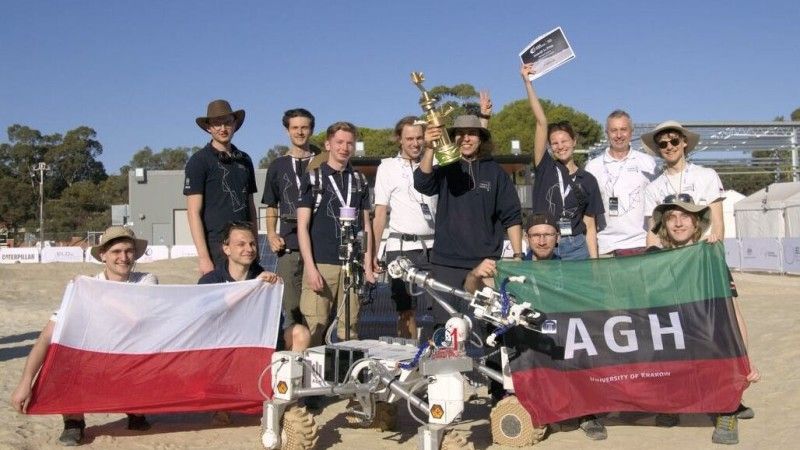 Zespół AGH Space Systems na zawodach Australian Rover Challenge 2025