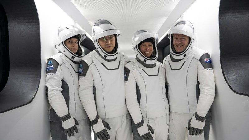 Załoga misji Fram2 organizowanej przez firmę SpaceX