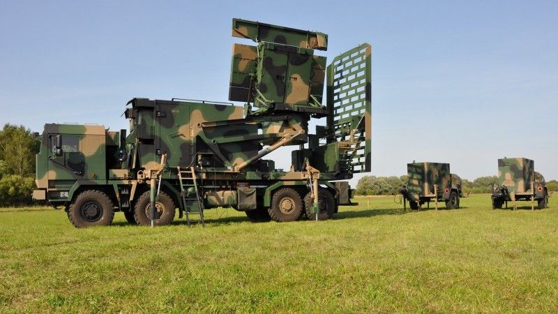 Stacja radiolokacyjna TRS-15M Odra.