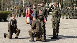 Mjr Miłosz Janik przejął obowiązki dowódcy Batalionu Dowodzenia WOT