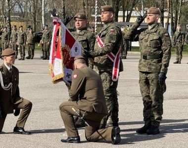 Mjr Miłosz Janik przejął obowiązki dowódcy Batalionu Dowodzenia WOT