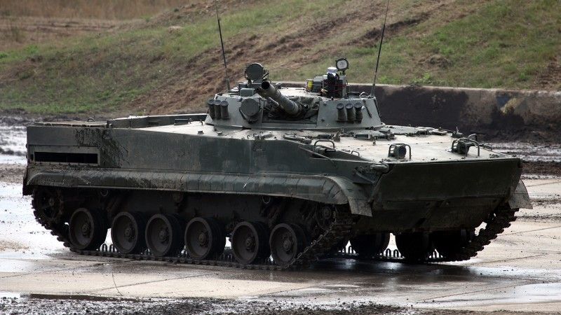 Rosyjski bojowy wóz piechoty BMP-3.